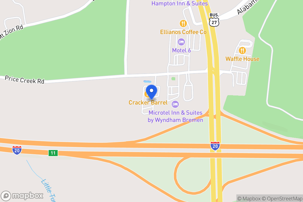 Map of 106 Price Creek Rd
