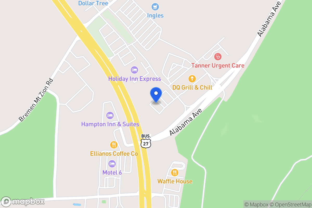 Map of 1641 Alabama Ave
