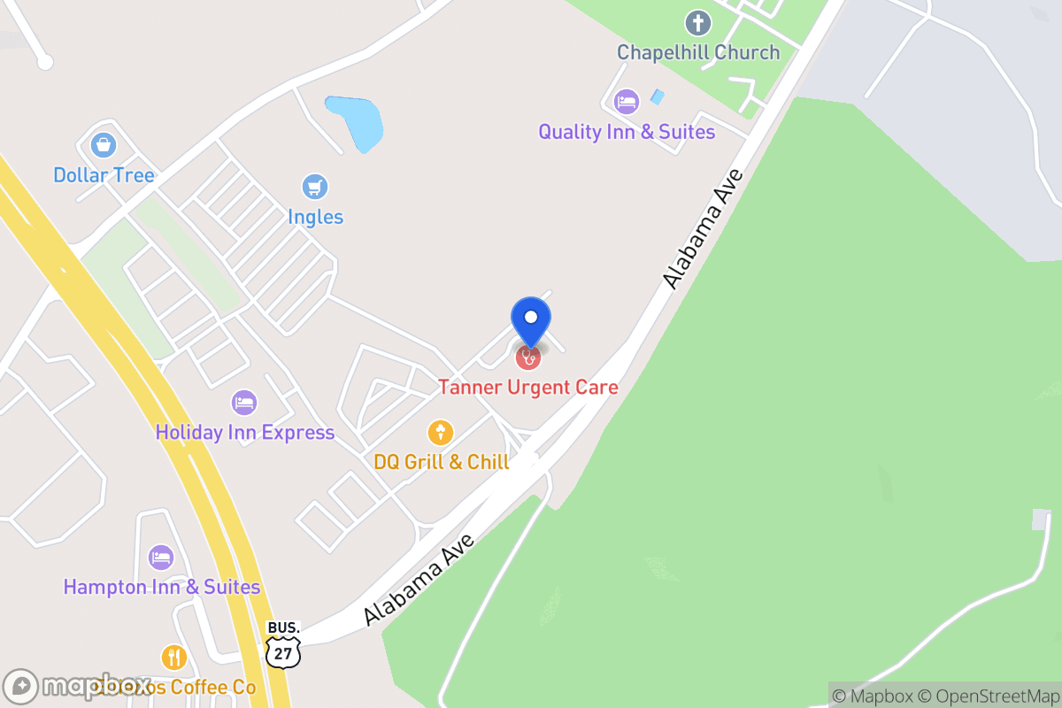 Map of 100 Tanner Dr