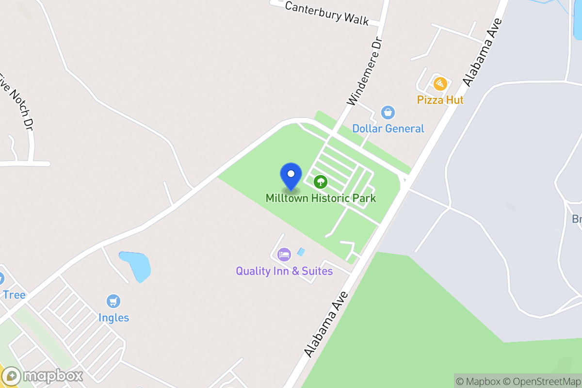 Map of 1017 Alabama Ave