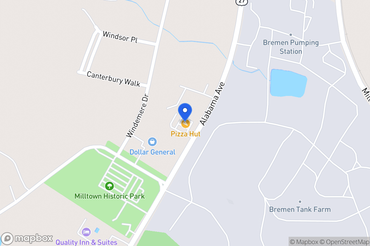 Map of 941 Alabama Ave