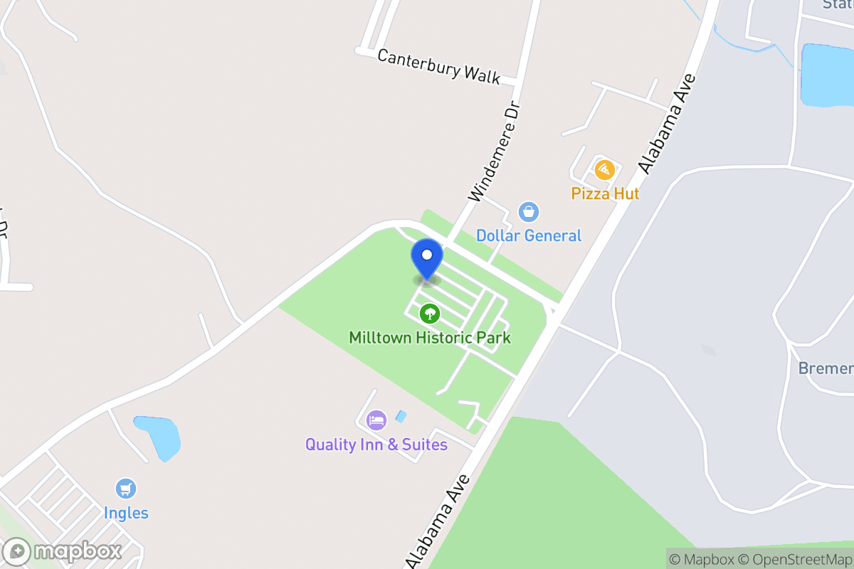Map of 1011 Alabama Ave
