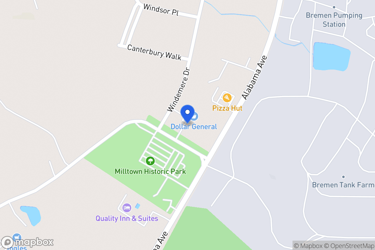 Map of 3050 Music Mill Rd
