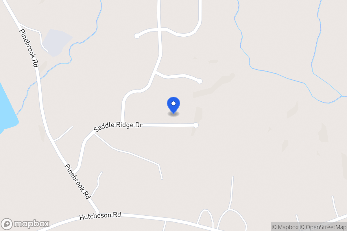 Map of 181 Saddleridge Dr