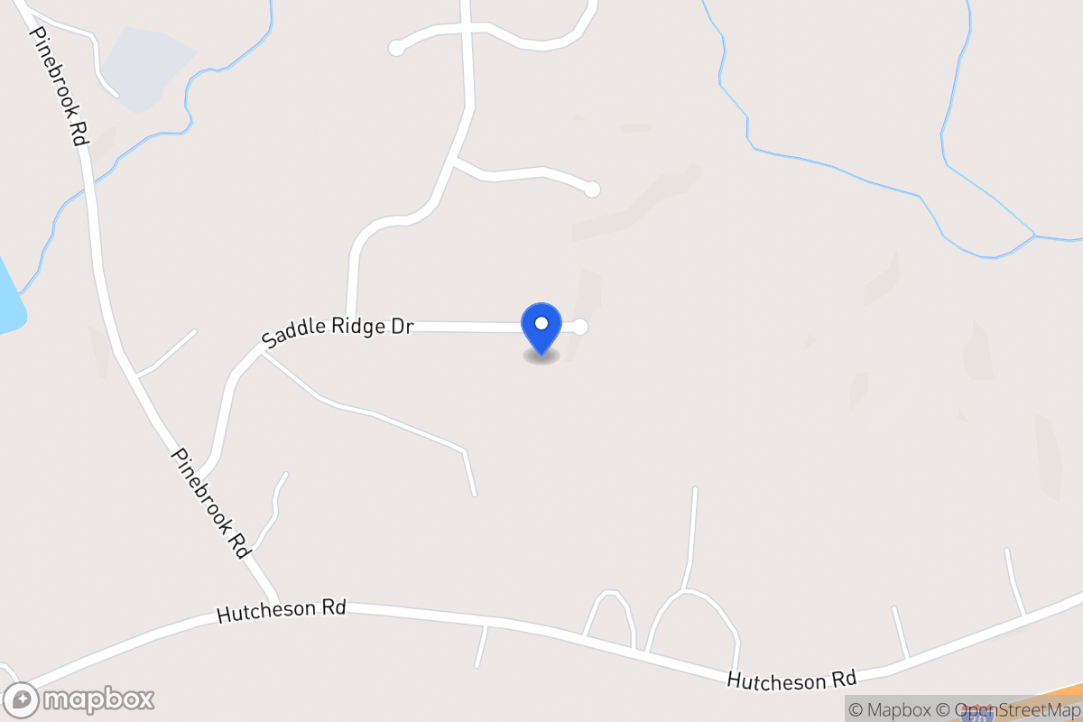 Map of 186 Saddleridge Dr