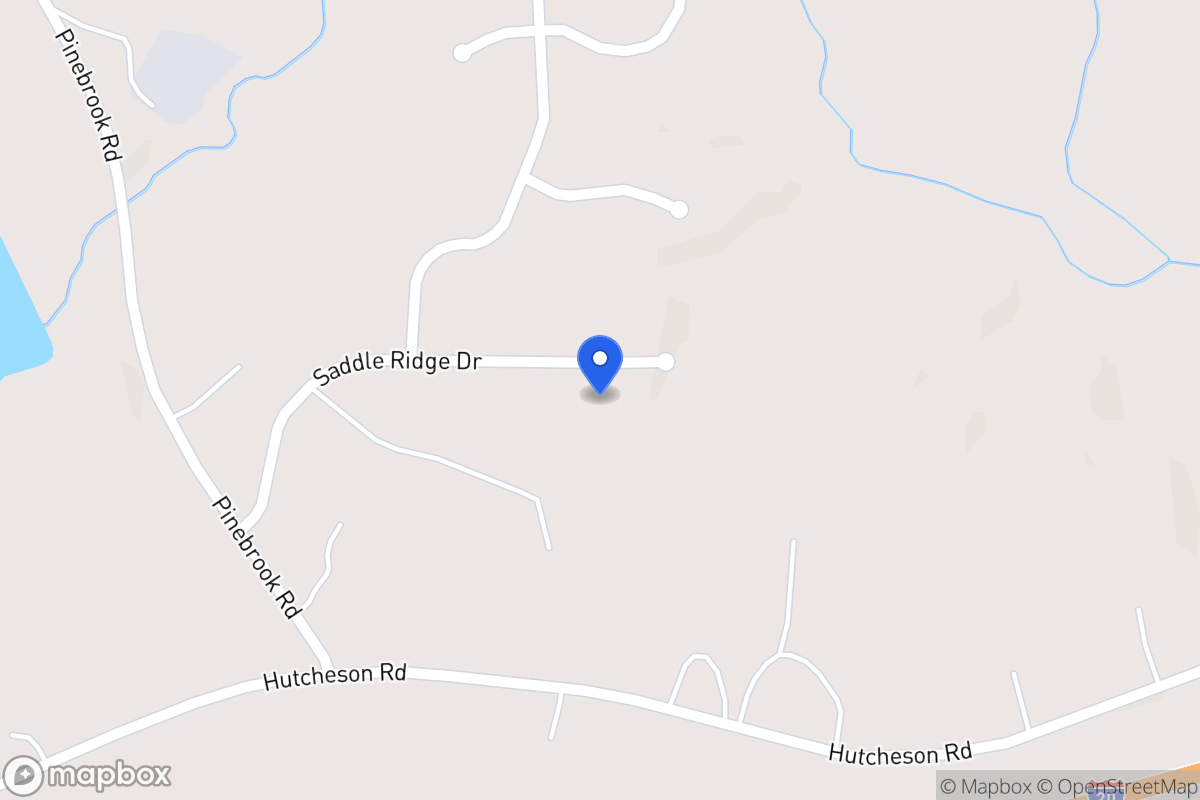 Map of 182 Saddleridge Dr