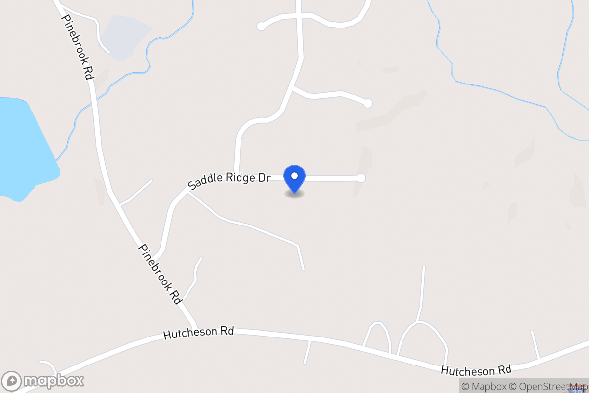 Map of 170 Saddleridge Dr