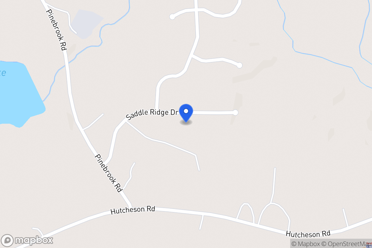 Map of 166 Saddleridge Dr