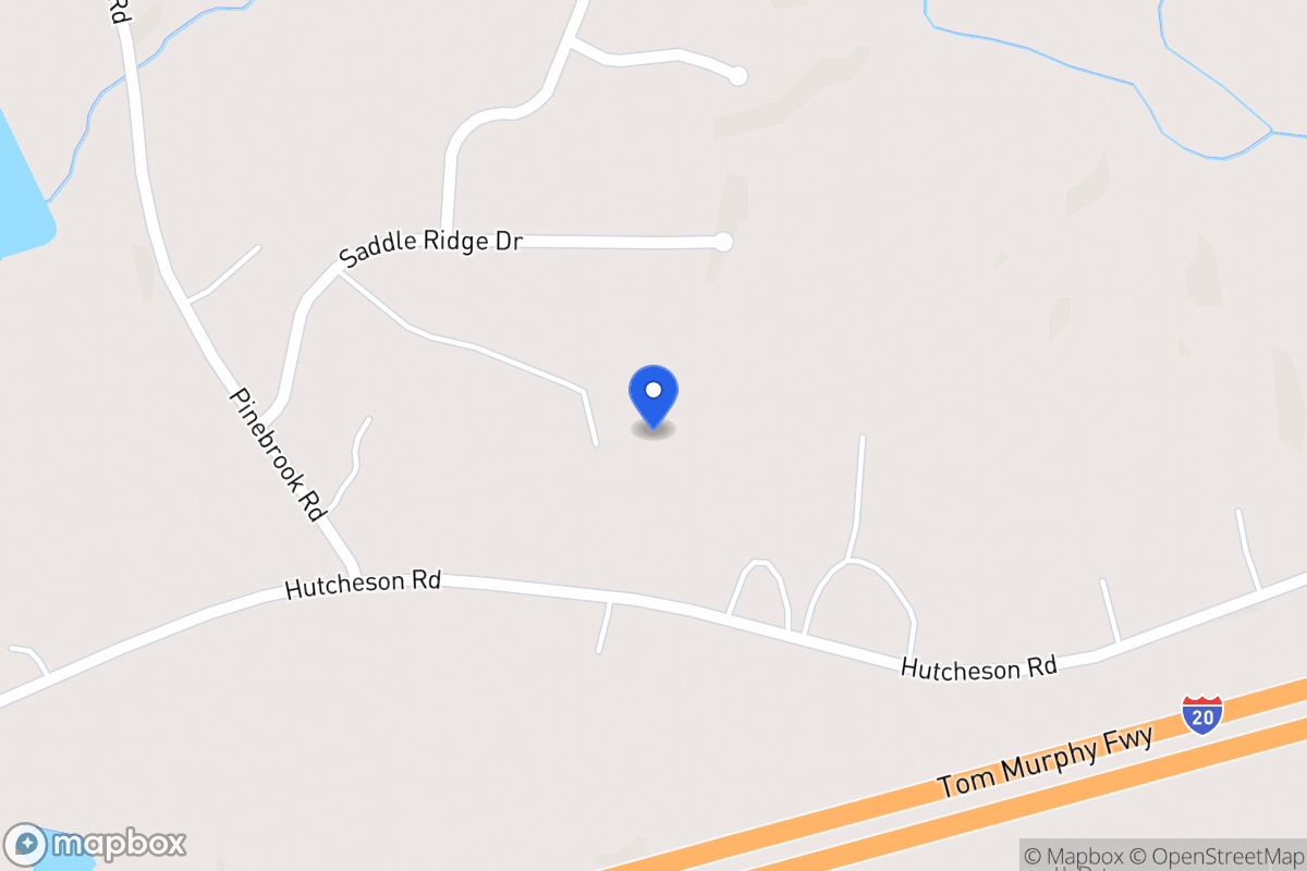 Map of 128 Saddleridge Dr