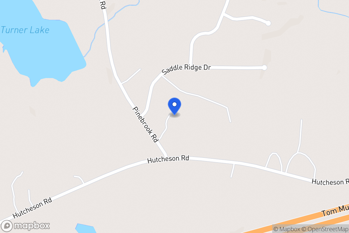 Map of 658 Pinebrook Rd