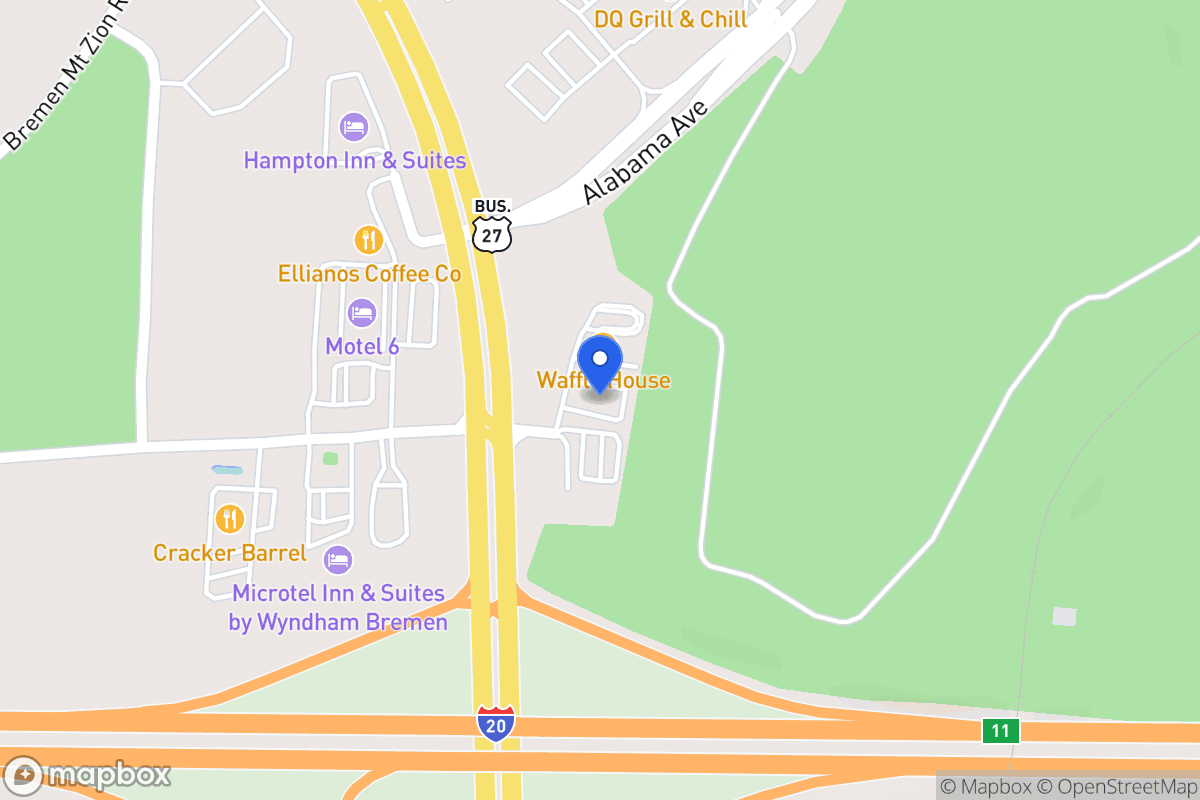 Map of 91 Us Hwy 27 Byp