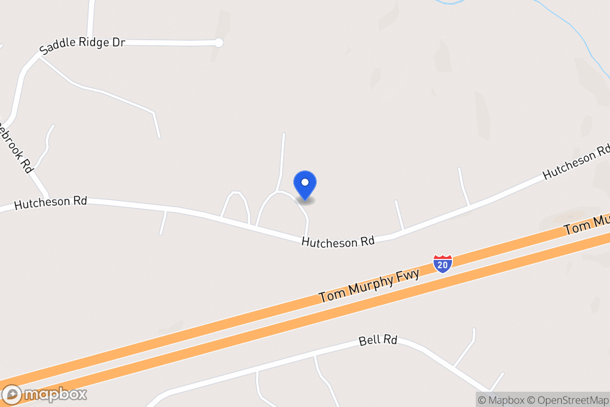 Map of 850 Hutcheson Rd