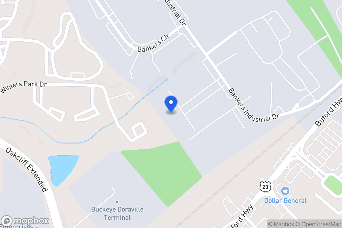 Map of 2765 Bankers Industrial Drive Doraville, Ga 30360, Doraville