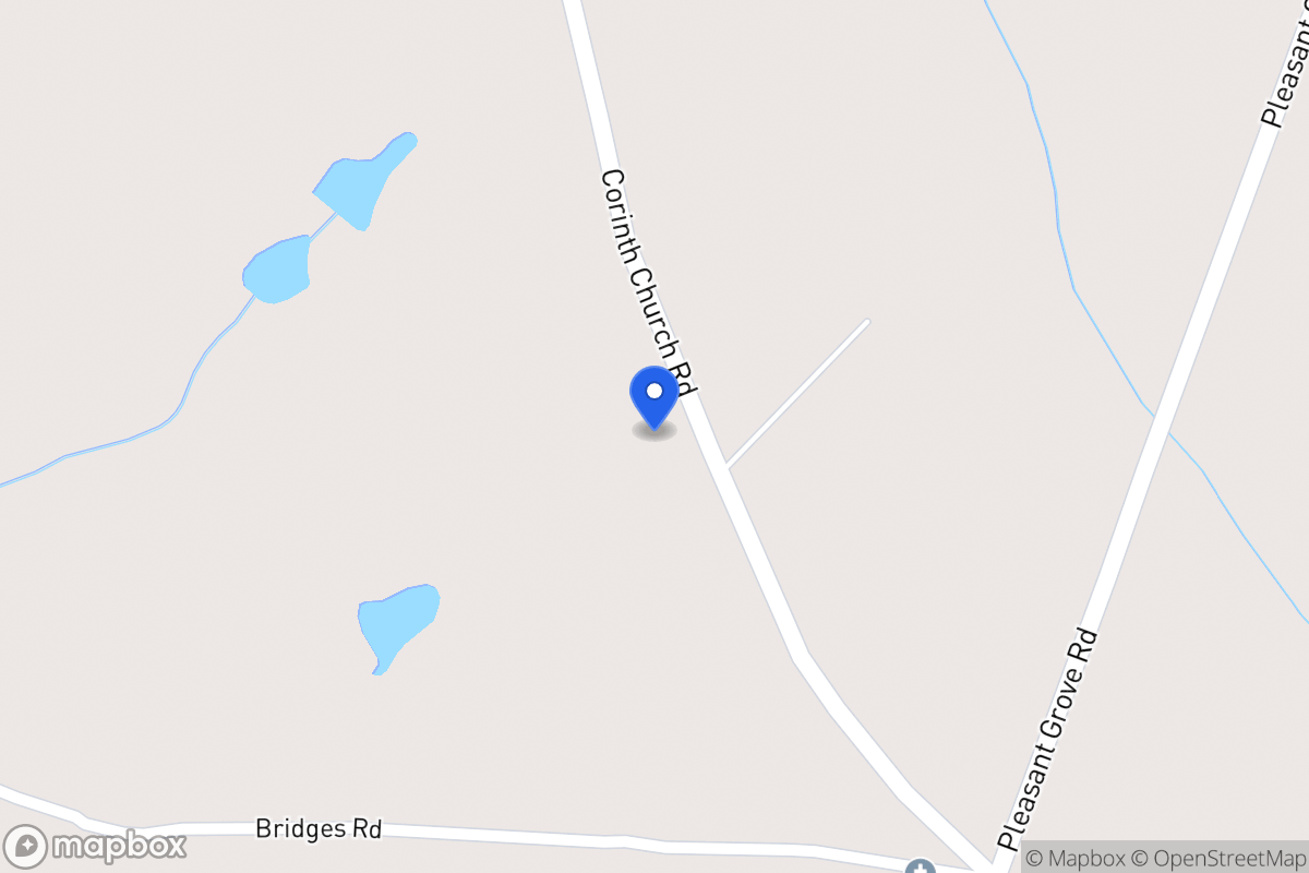 Map of 2297 Corinth Church Rd