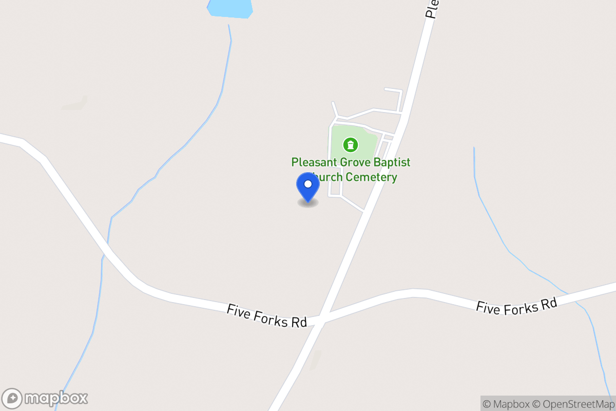 Map of Pleasant Grove Rd