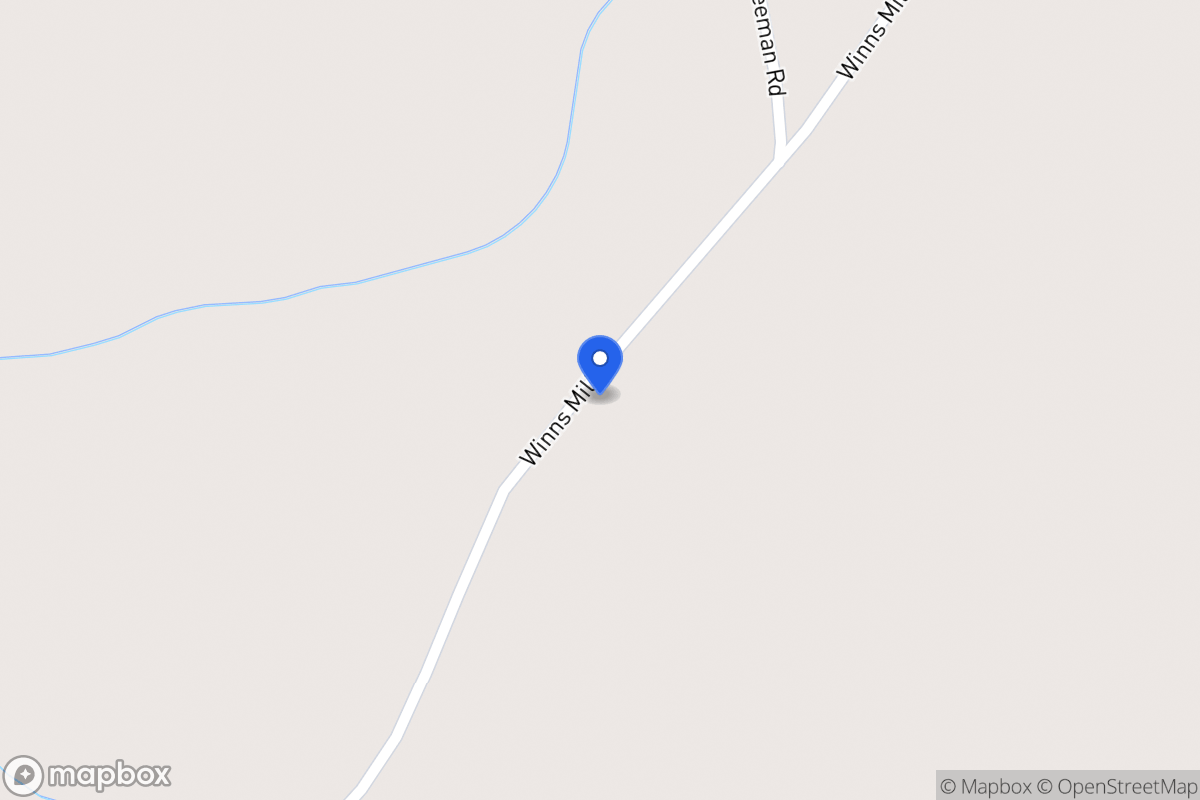 Map of 2723 Winns Mill Rd