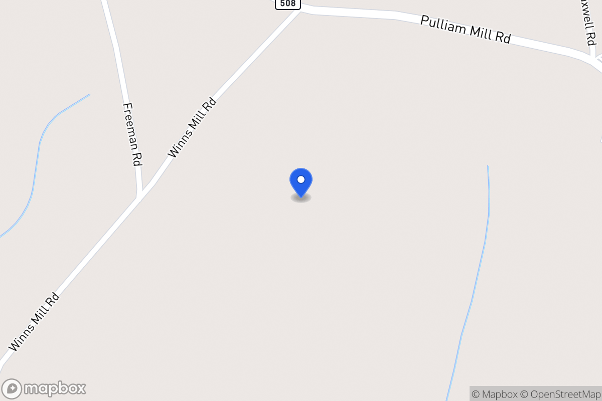 Map of Winns Mill Rd
