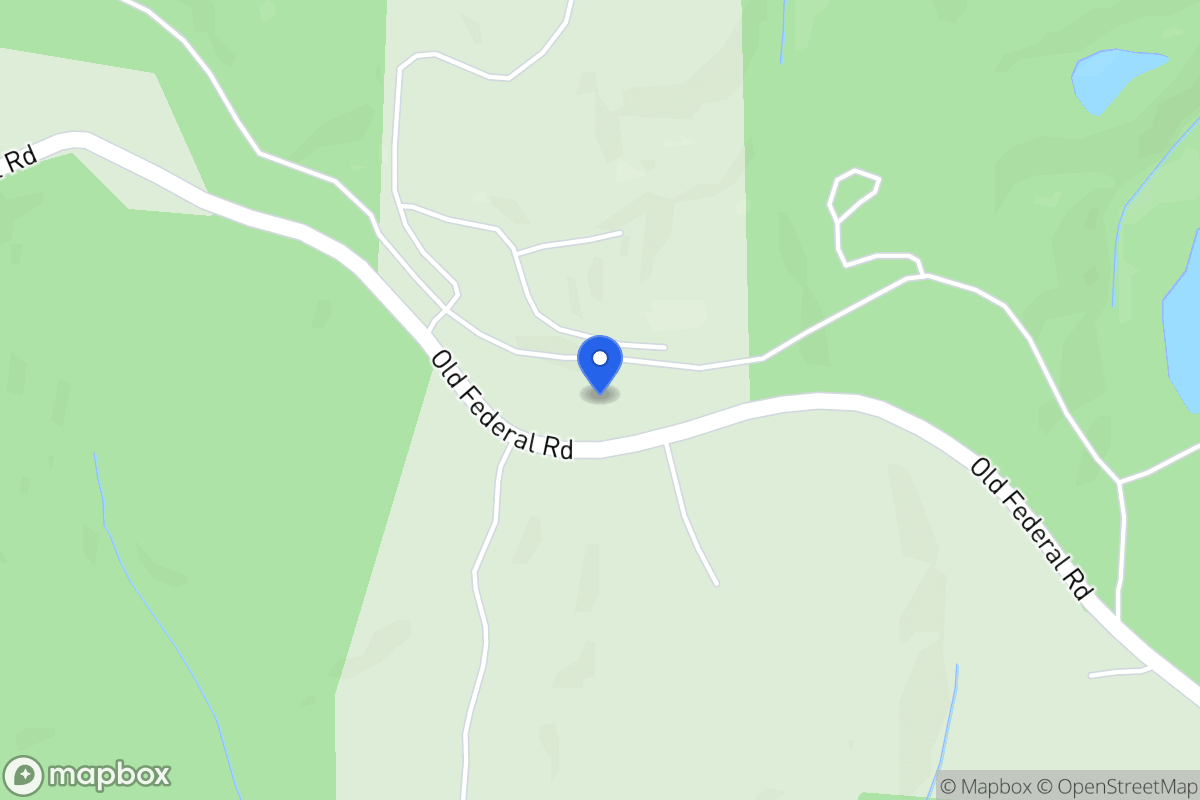 Map of Old Federal Rd
