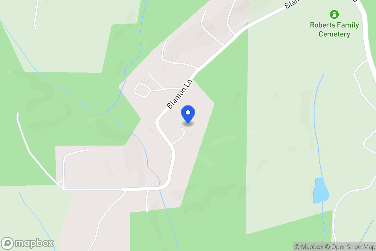 Map of 9405 Blanton Ln