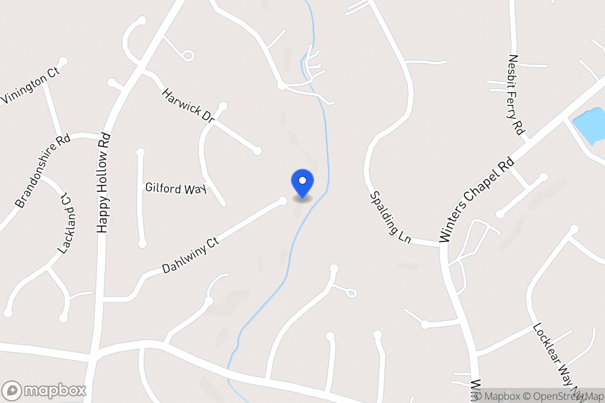 Map of 3955 Dahlwiny Ct