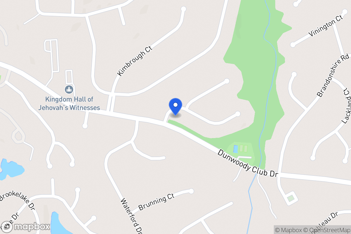 Map of 2635 Braffington Ct