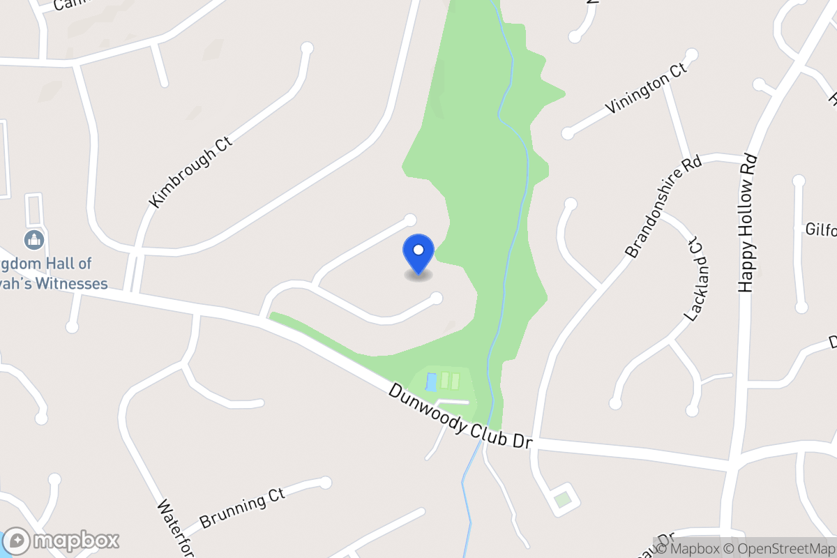Map of 2710 Braffington Ct