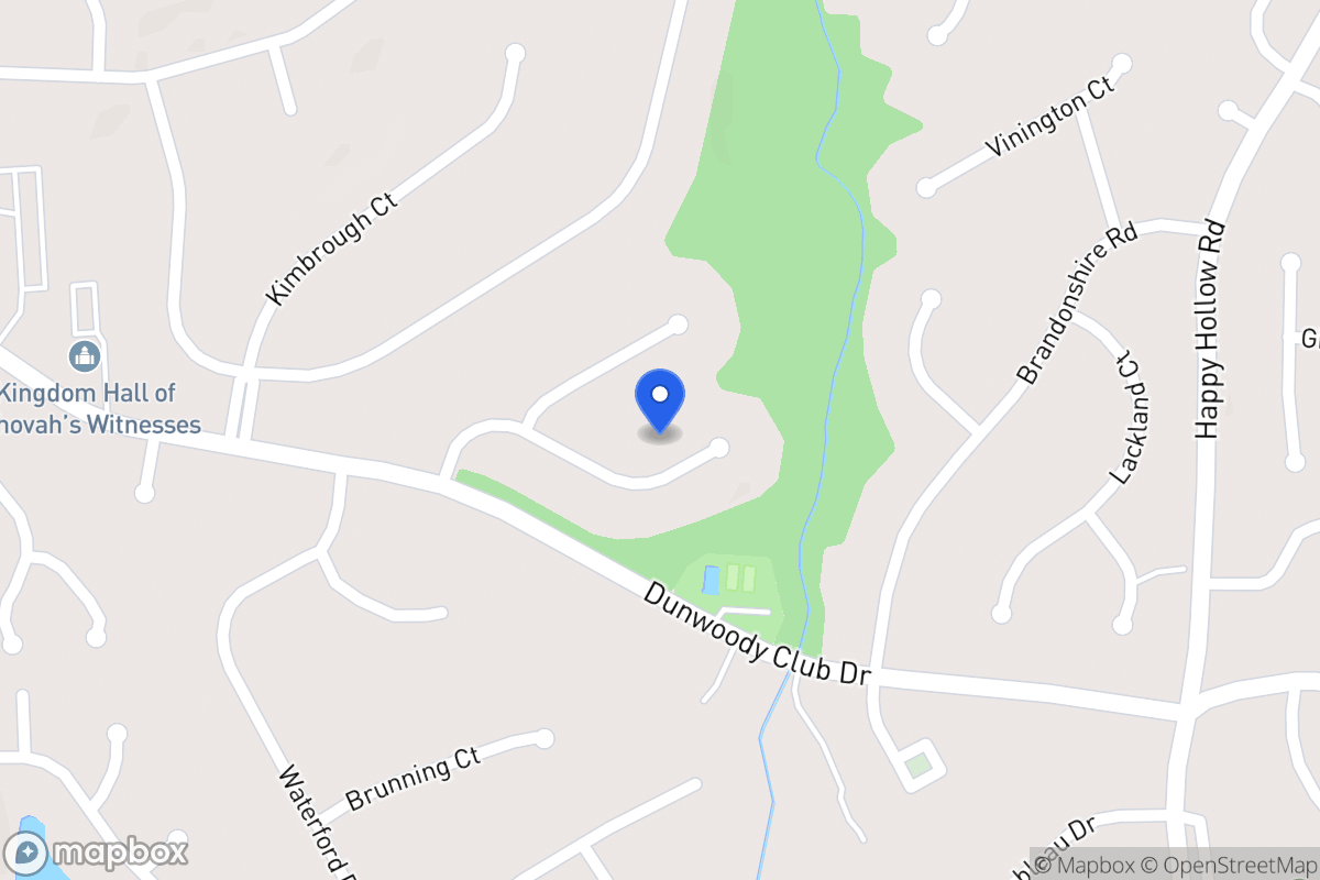 Map of 2700 Braffington Ct