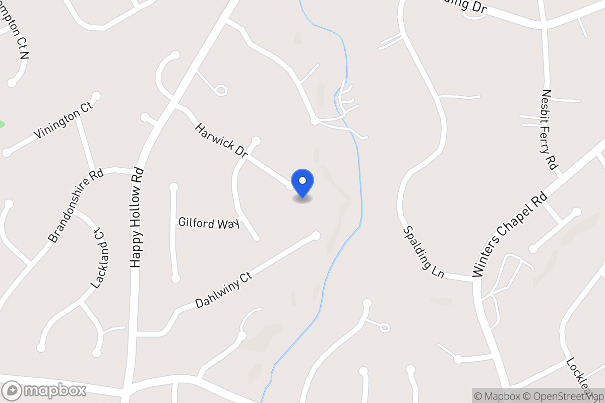 Map of 2885 Harwick Dr