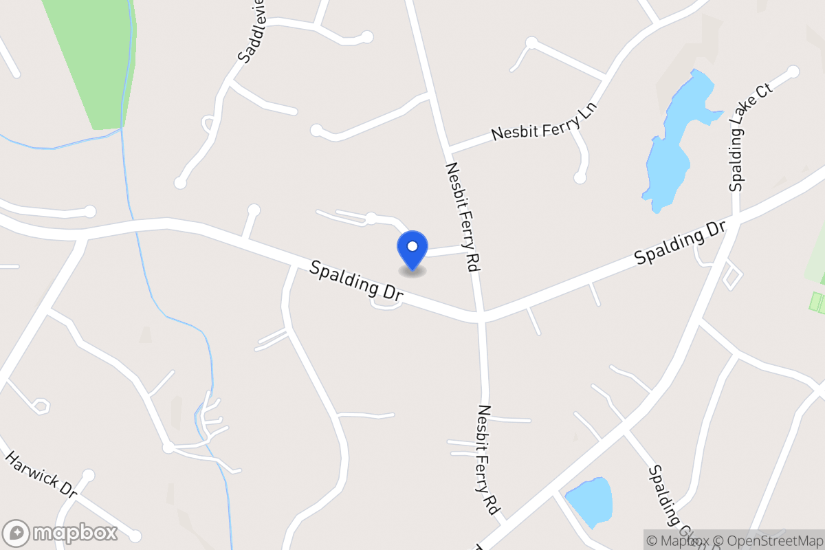 Map of 320 Whitley Park Dr