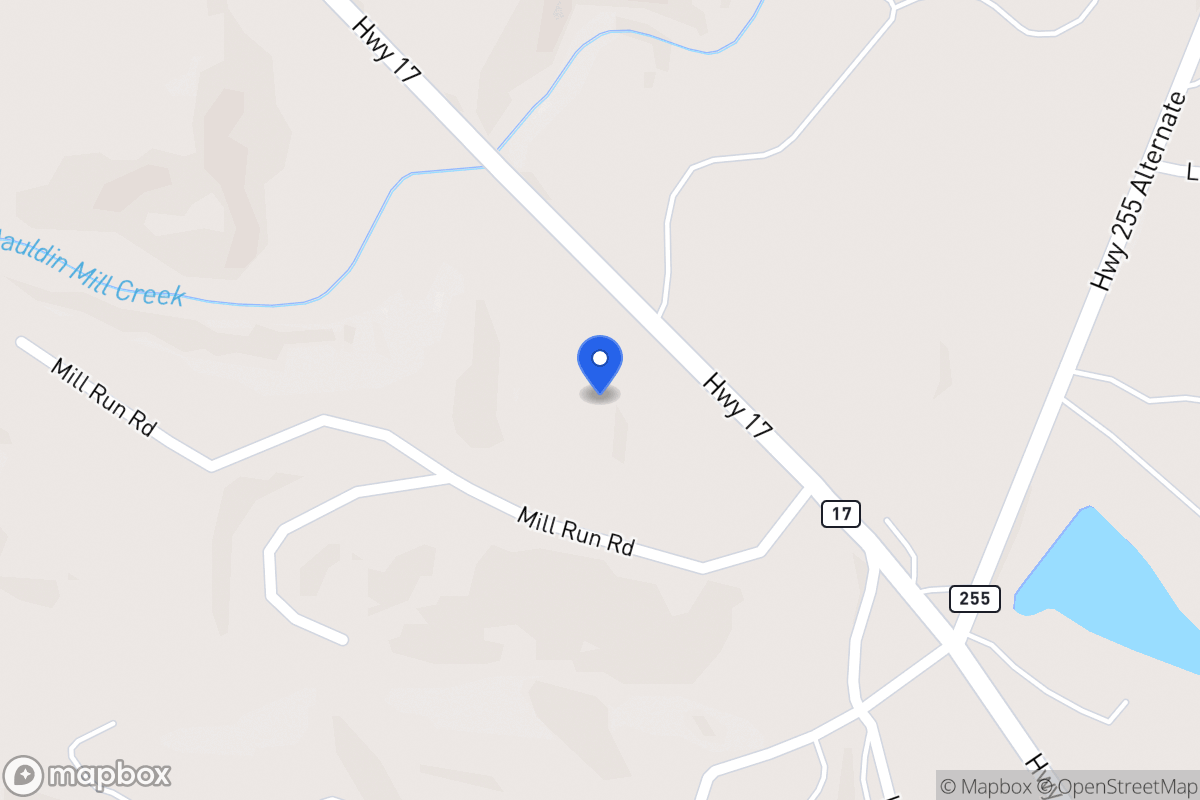 Map of 175 Mill Run Rd