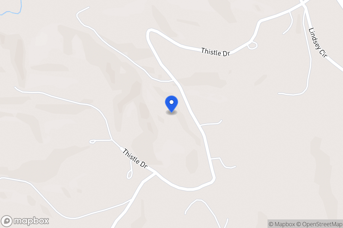 Map of Thistle Dr