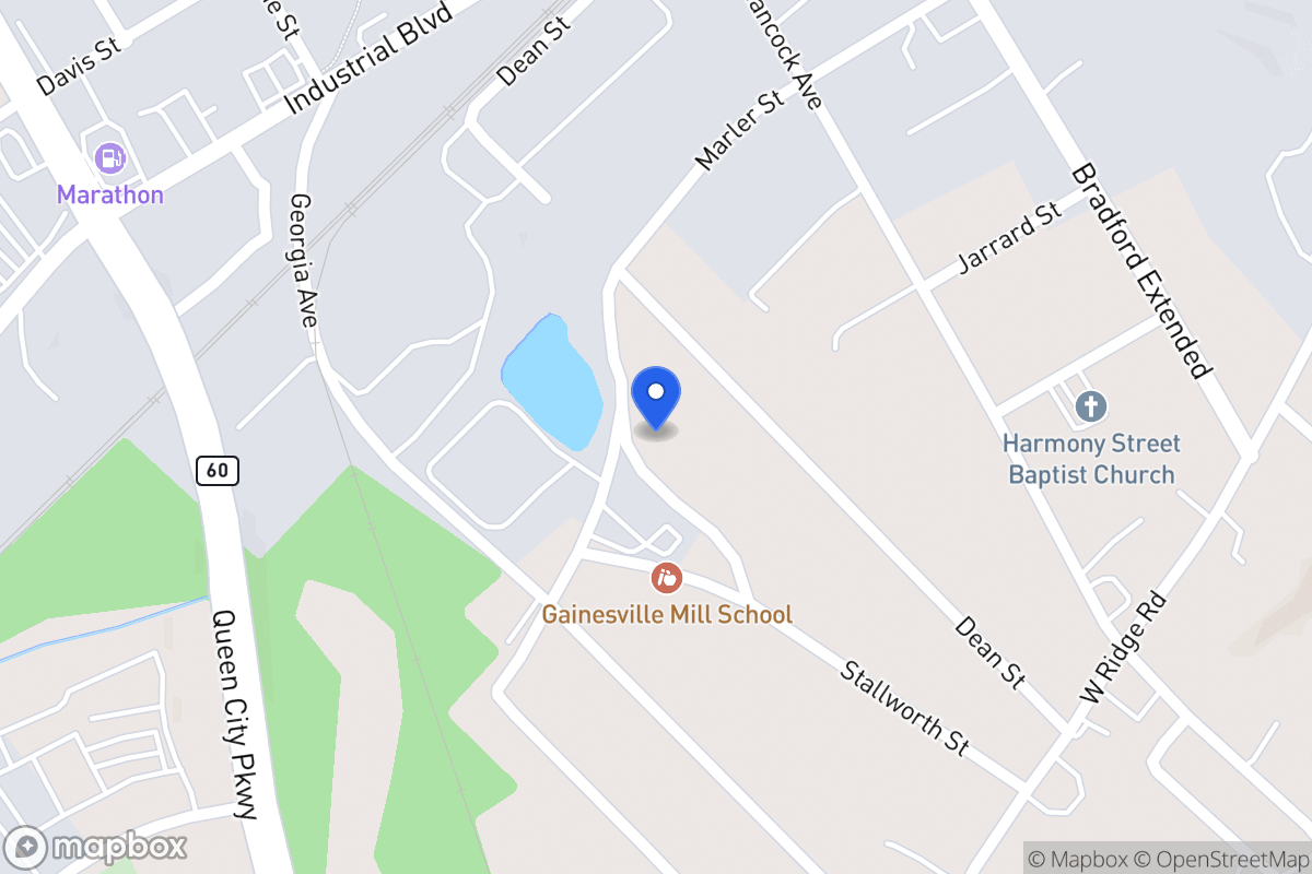 Map of 2 Stallworth Street, Gainesville