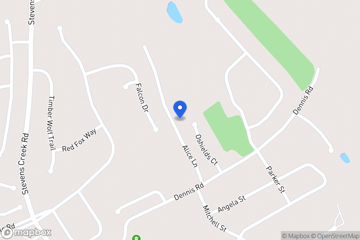 Map of 819 Oshields Ct