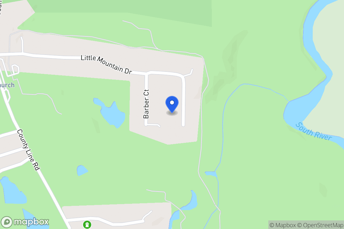 Map of 5822 Sw Little Mountain Dr