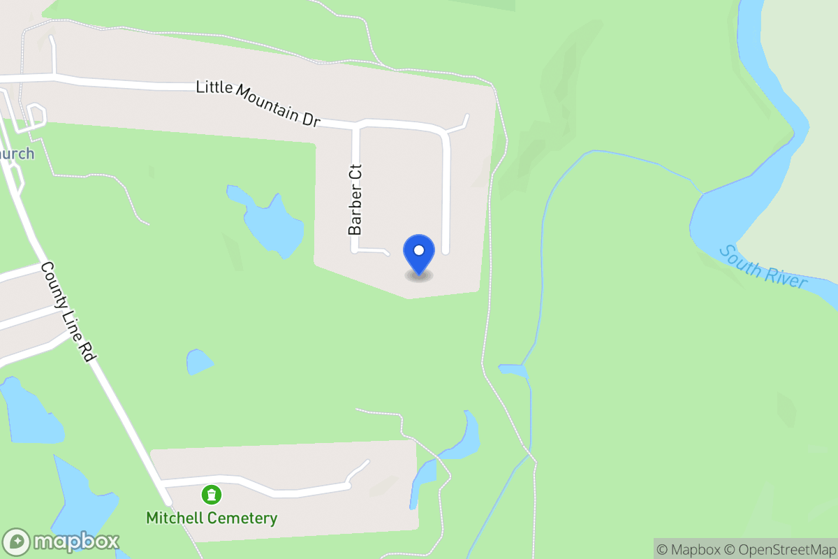 Map of 5818 Sw Little Mountain Dr