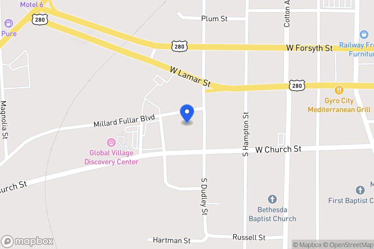 Map of 510 Millard Fuller Blvd St