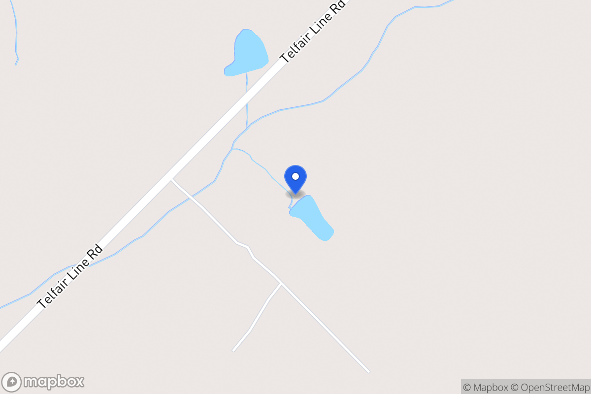 Map of 1665 Telfair Line Rd