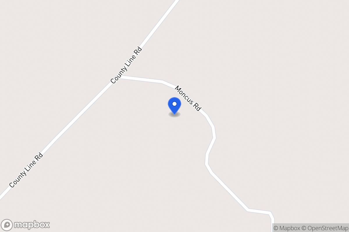 Map of 2373 Moncus Rd