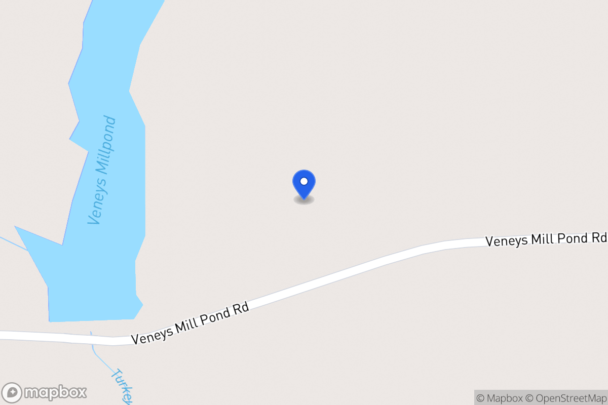 Map of 3670 Veneys Mill Pond Rd