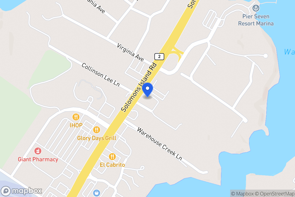 Map of 2979 Solomons Island Rd, Edgewater