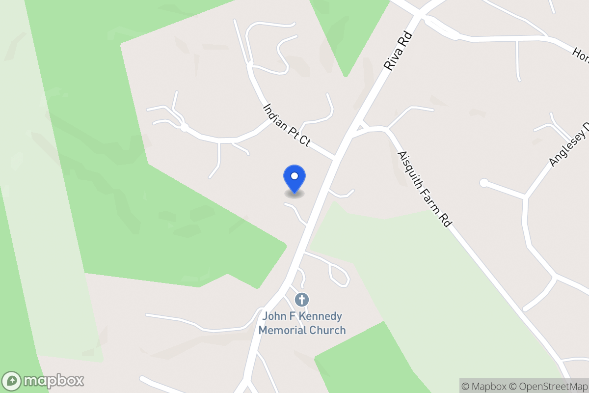 Map of 3404 Riva Rd, Davidsonville