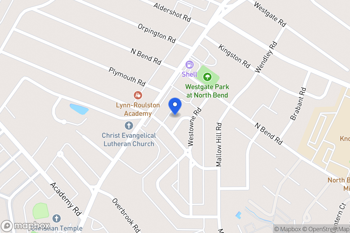 Map of 132 Westowne Pl, Baltimore