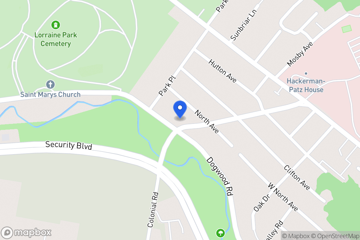 Map of Nan, Gwynn Oak