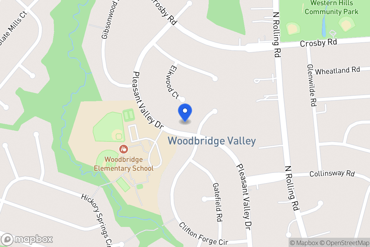 Map of 1403 Pleasant Valley Dr, Catonsville