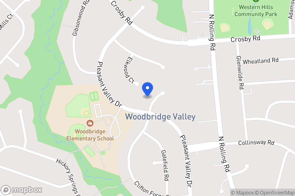 Map of 4 Doe Hill Ct, Catonsville