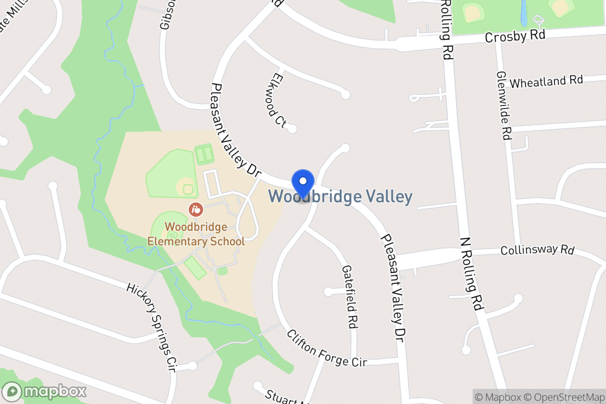 Map of 1400 Pleasant Valley Dr, Catonsville