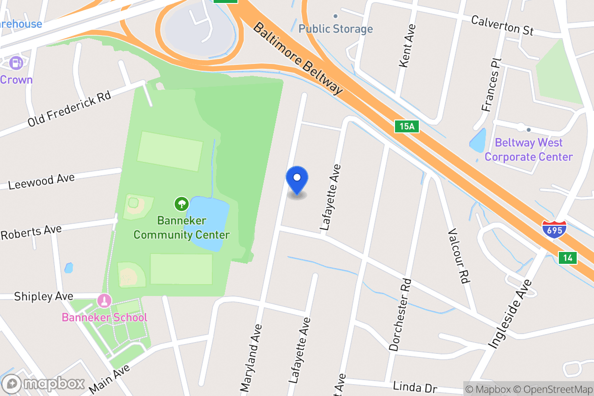Map of 508 Maryland Ave, Catonsville