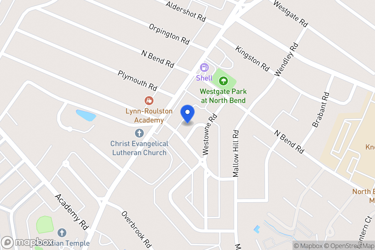 Map of 134 Westowne Pl, Baltimore