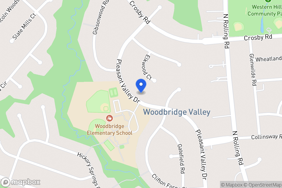 Map of 1409 Pleasant Valley Dr, Catonsville