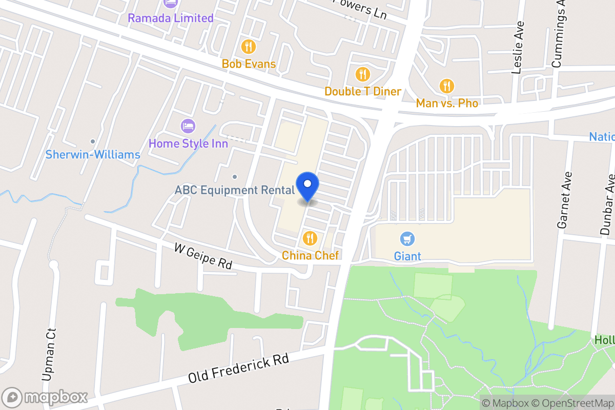 Map of 700 N Rolling Rd, Catonsville